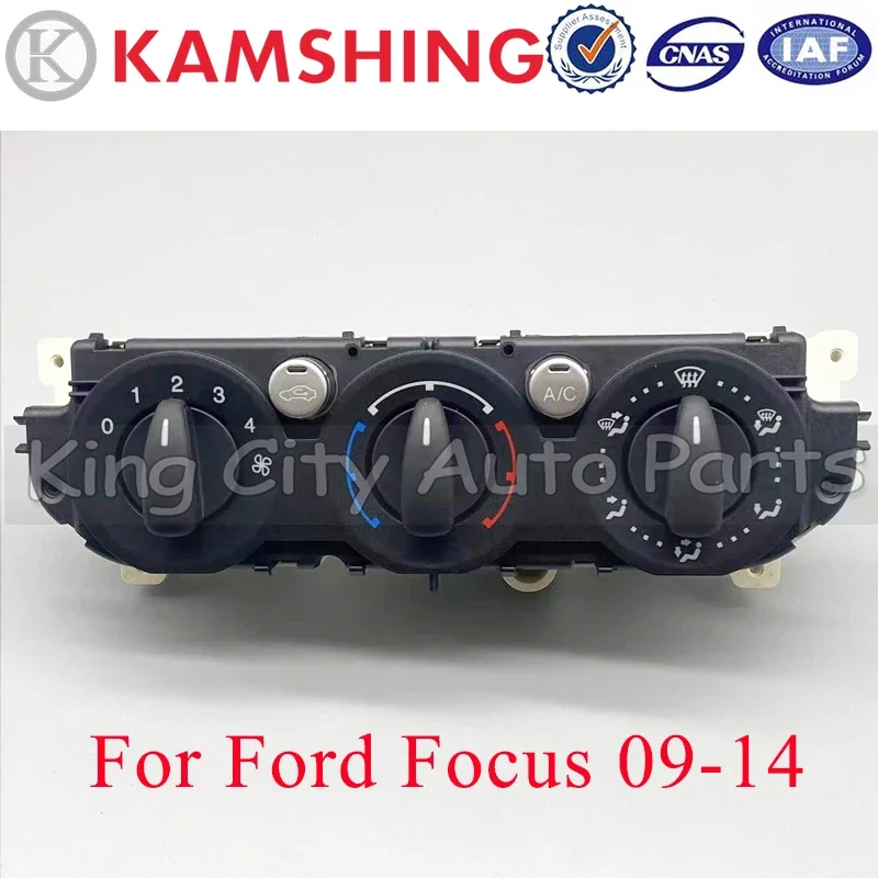 

CAPQX For Ford Focus 09-14 Console Cool Air Condition A/C Heater Adjust Switch Climate Control Switch Panel Air-conditioner Knob
