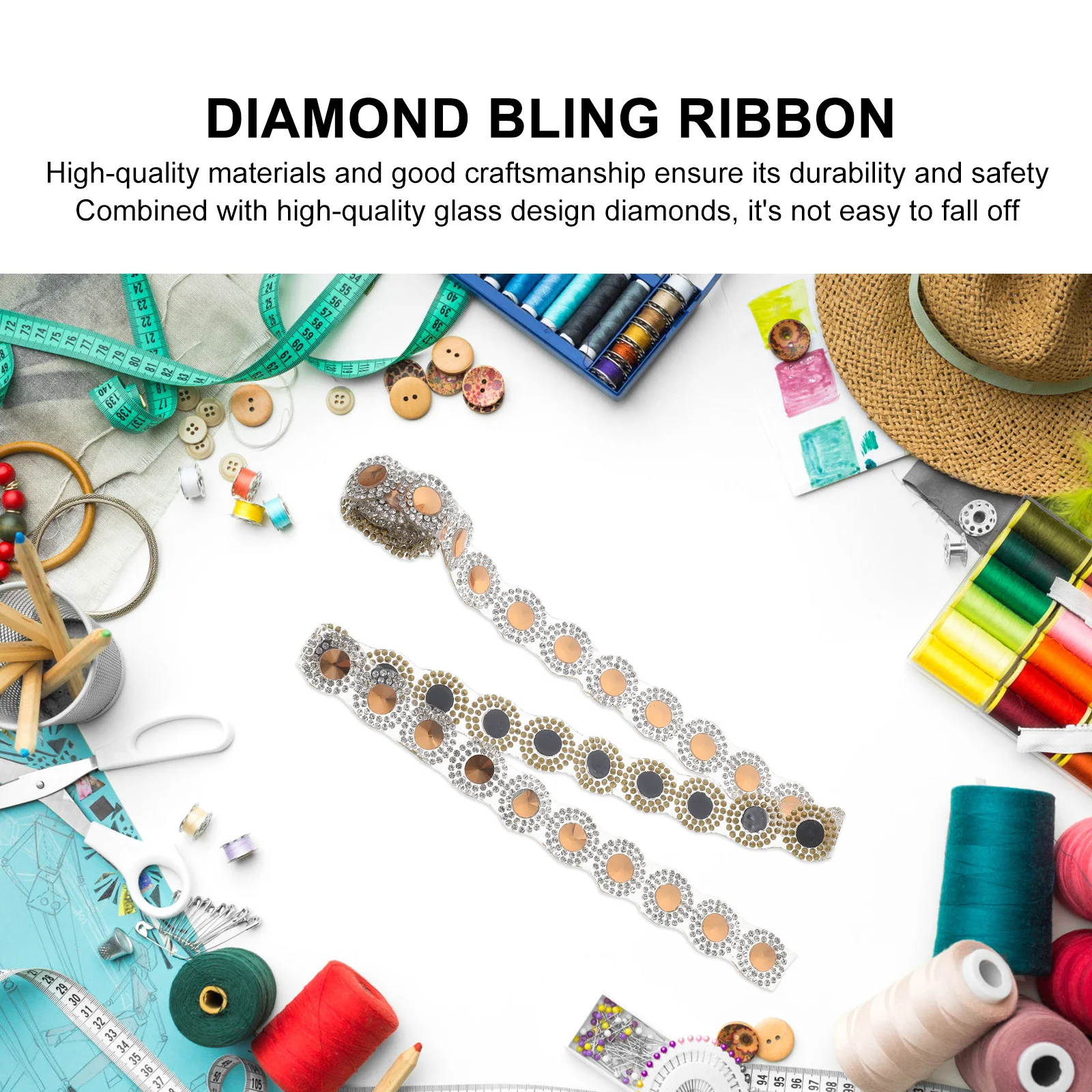 

Diy Waist Belt Ribbon Glitter Diamond Belt Crafts Making Accessory Trim Sparkle Tape Glass Diamond Webbing Wedding Rhinestone