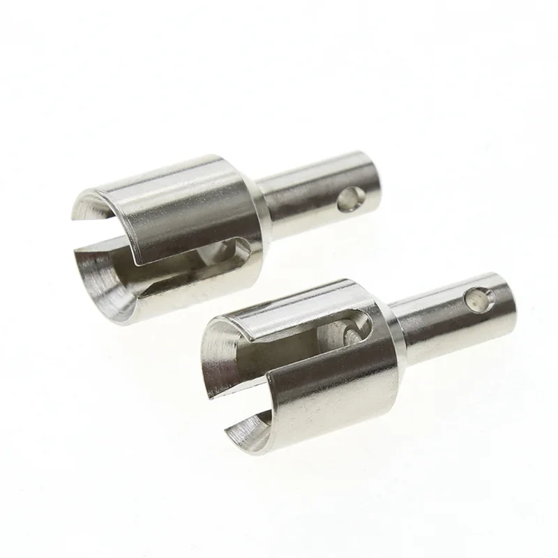 

AK51-2Pcs Replacement Parts Suitable For TRAXXAS 1/8 4WD SLEDGE Sled Medium Front And Rear Universal Differential Cup Forks