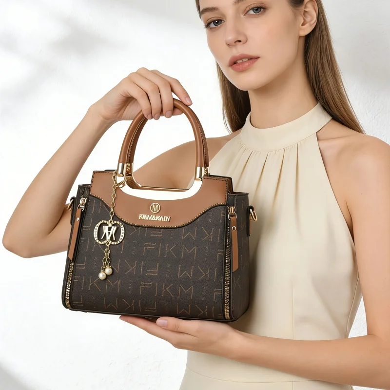 3-piece set of light luxury high-grade printed letter bags, premium fashionable women's bags, large-capacity handbags for commut - view 6