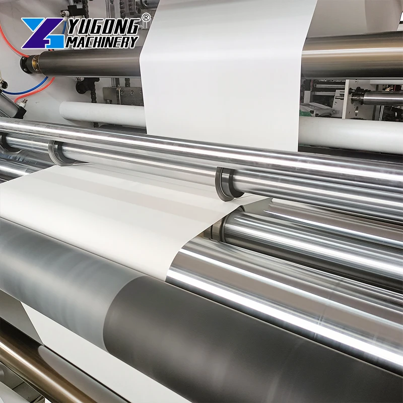 Automatic Slitter Rewinder Machine Paper Slitting Machine Thermal POS Roll Making Machine Jumbo Roll Heavy Duty High Precision