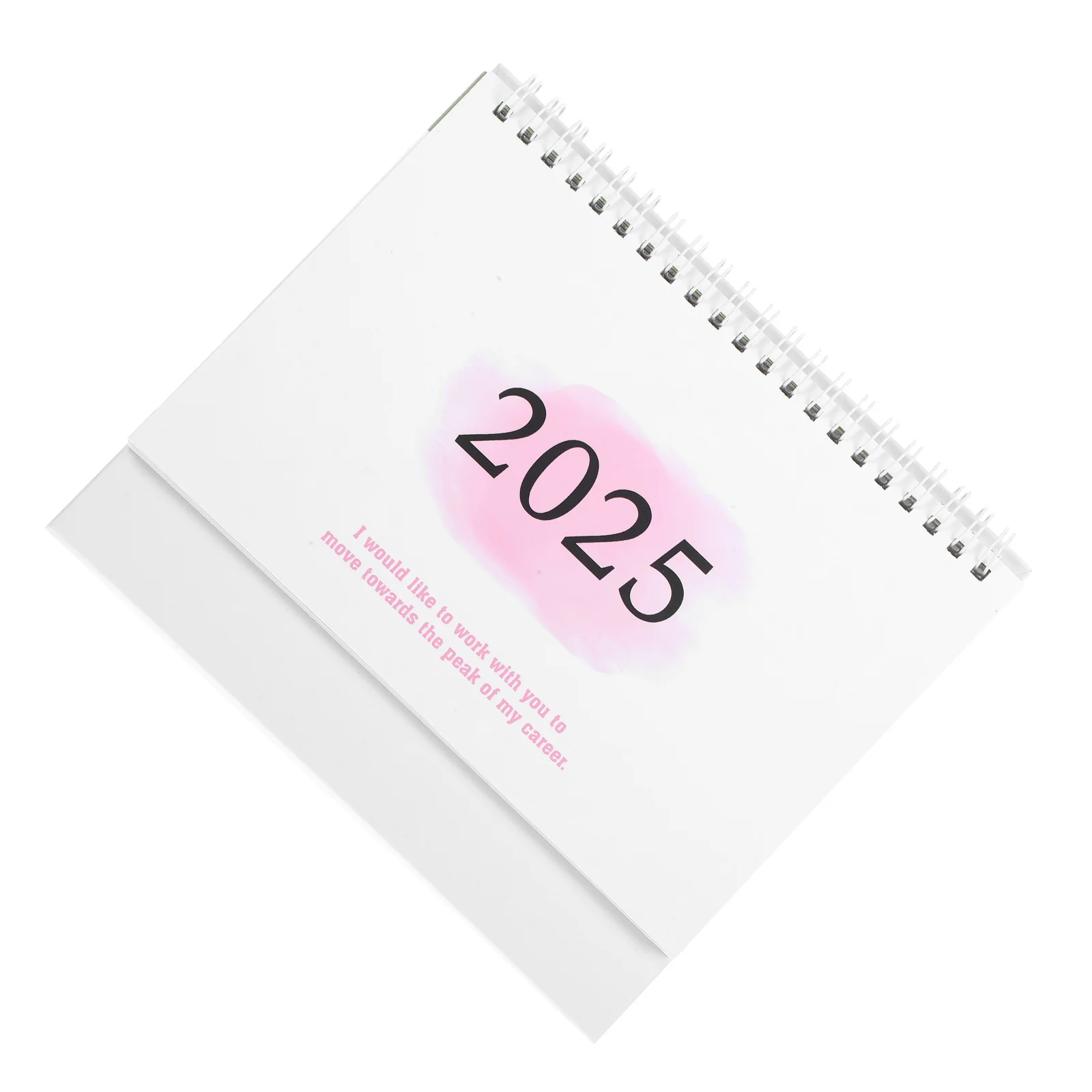 Calendario da tavolo decorativo 2025 Pianificatore mensile Accessori per organizer da tavolo da ufficio Calendario da tavolo 2025