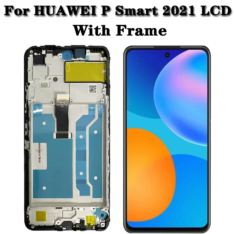 Tested For Huawei P Smart 2021 LCD Display Touch Screen Digitizer Assembly For Honor 10X X10 Lite Y7A LCD PPA-LX3,LX1,LX2