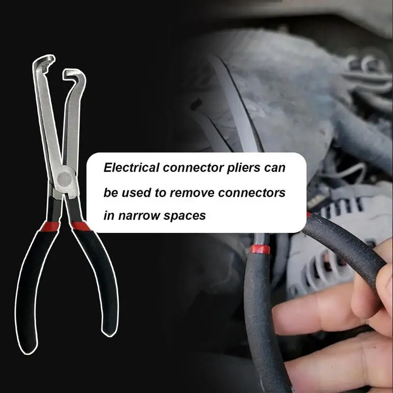 Automotive Electrical Clip Disconnect Pliers Automotive Electrical Connector Disconnect Pliers Long Spark Plug Removal Pliers