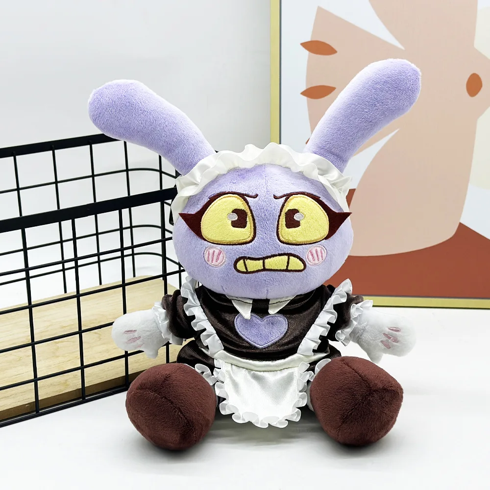 

2025 Maid Jax Plush Dolls Cotton Rabbit Doll Soft Doll Cute Room Decoration Toys Kids Birthday Gifts