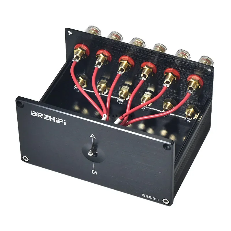 

Nvarcher 2 Input Output Audio Switcher Amplifier Speaker Converter Power Amplifiers And pairs of Speakers