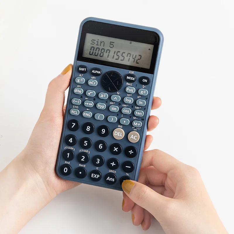 Einfacher wissenschaft licher Taschen rechner Studenten prüfung Buchhaltung Spezial rechner tragbare Mini-Funktion multifunktion aler zweizeiliger Computer