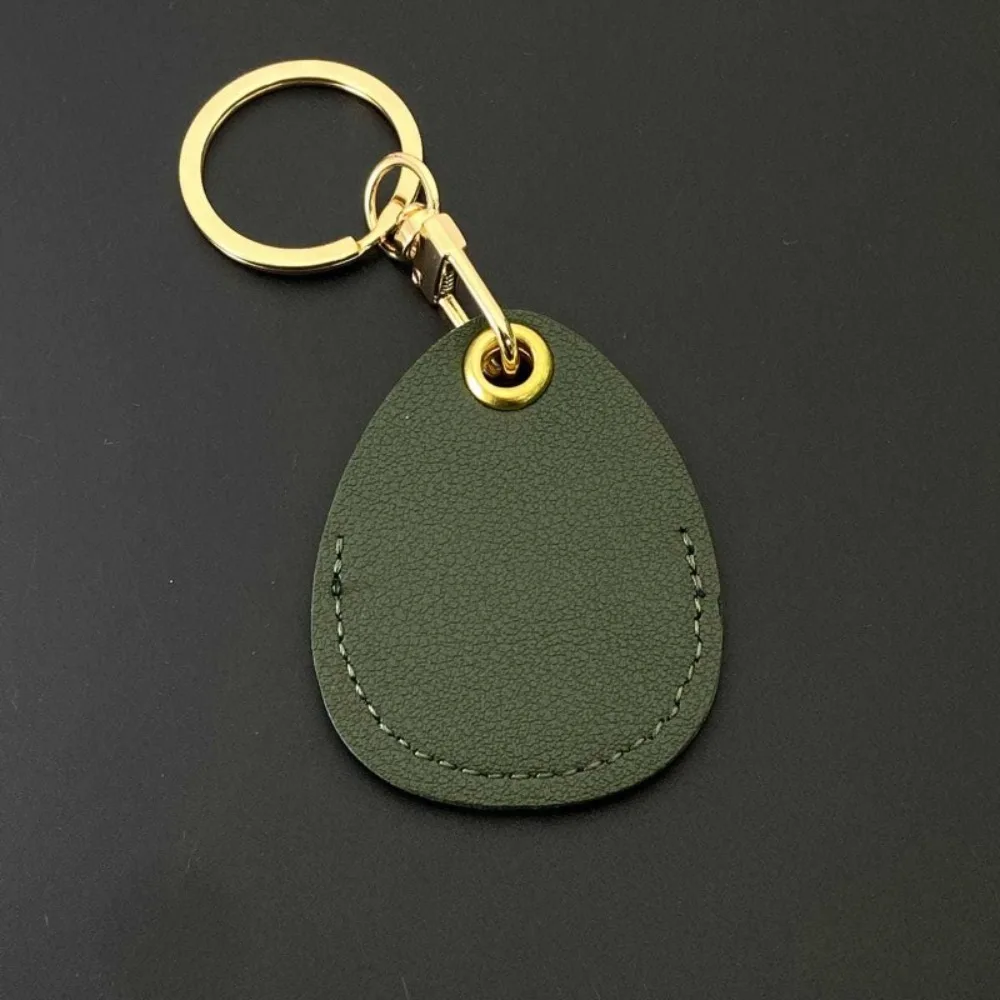 Multifunctional Metal Laser Engraved  Custom Key Leather Car Anime Cute Custom Motorcycle Women Ring Leather Couple Keychain