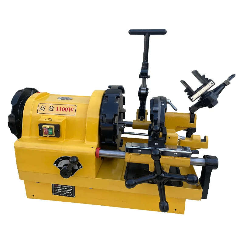 Electric Threading Machine 4 Inch N Multi-function 1100W380V Twisted Wire Durable Automatic High-efficiency High-power