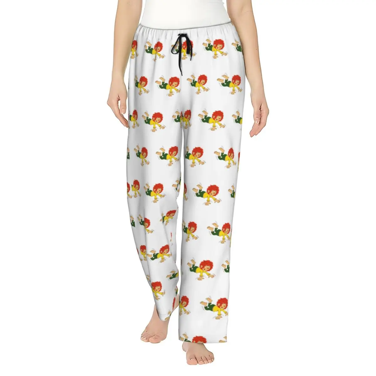 

Custom Pumuckl Falling Women Pajama Pants Lounge Sleep Sleepwear Bottoms with Pockets