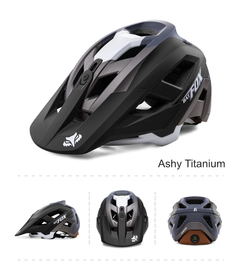 BATFOX Fahrradhelm Bestseller mit Belüftungssystem und Poröser Anpassungsfunktion für Rennrad und MTB, Sicherheitshelm für Radfahrer – Detail 16