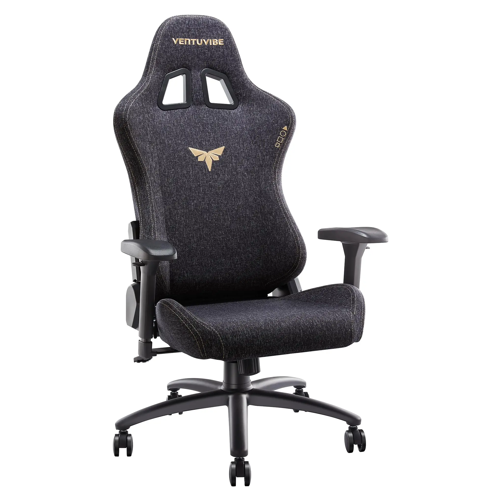 

Ergonomic Gaming Chair With 4D Adjustable Armrests 170° Recline 320Lb Capacity High Back Office Chair For Adults