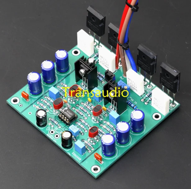 تشويه منخفض للغاية ​ مضخم صوت جولدموند 29 دائرة HIFI Pure Post Amplifier G5 120W*1 8Ω/ECX