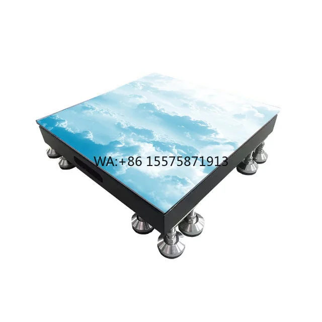 Customizable P3.91 Stage LED Display Screen Playground Intmeractive Floor Tile Screen Dance Floor Tile Led Screen Panels