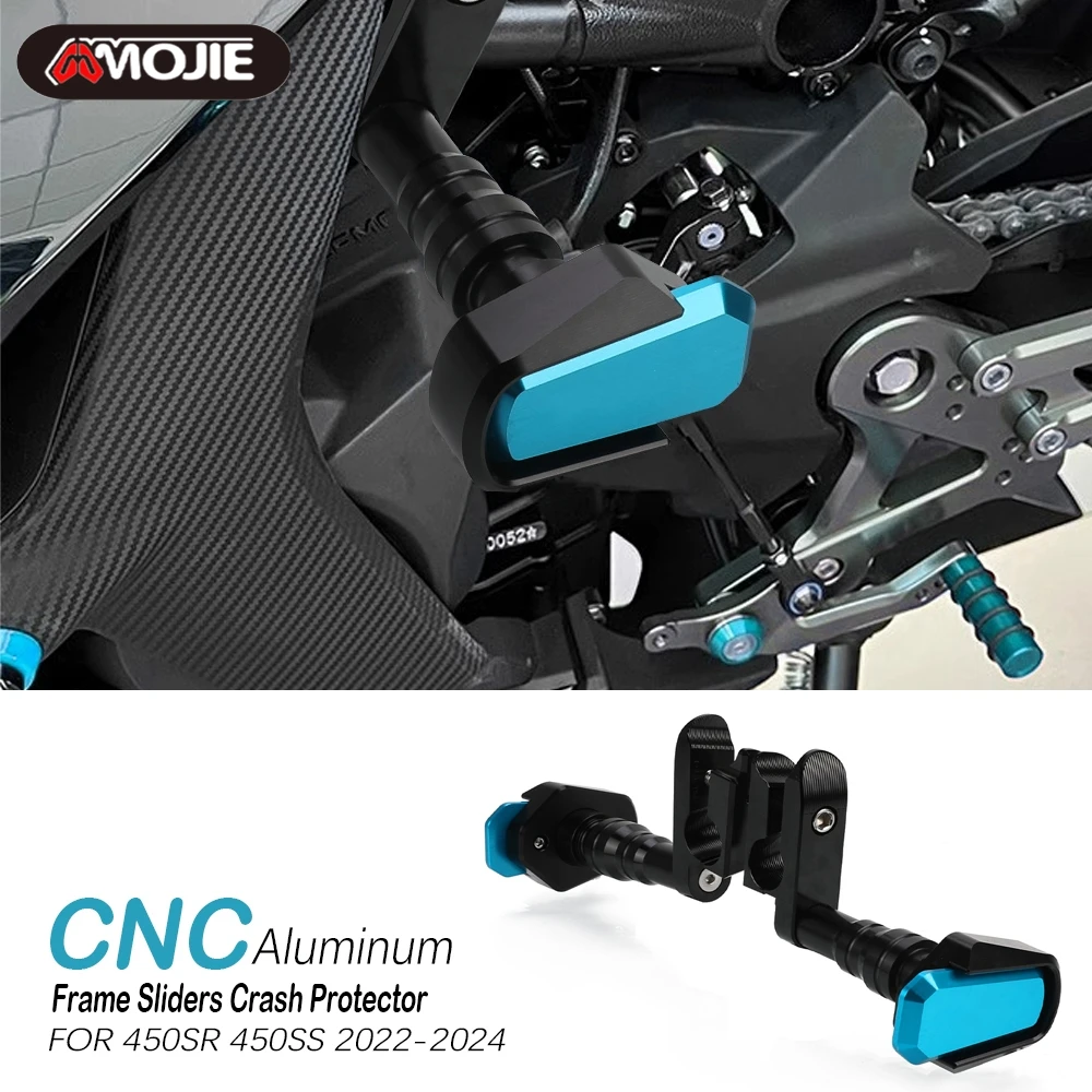 

Motocycle Accessories FOR CFMOTO CF MOTO 450SR 450SS 450 SR SS 2022 2023 Falling Protection Frame Slider Fairing Guard Crash Pad