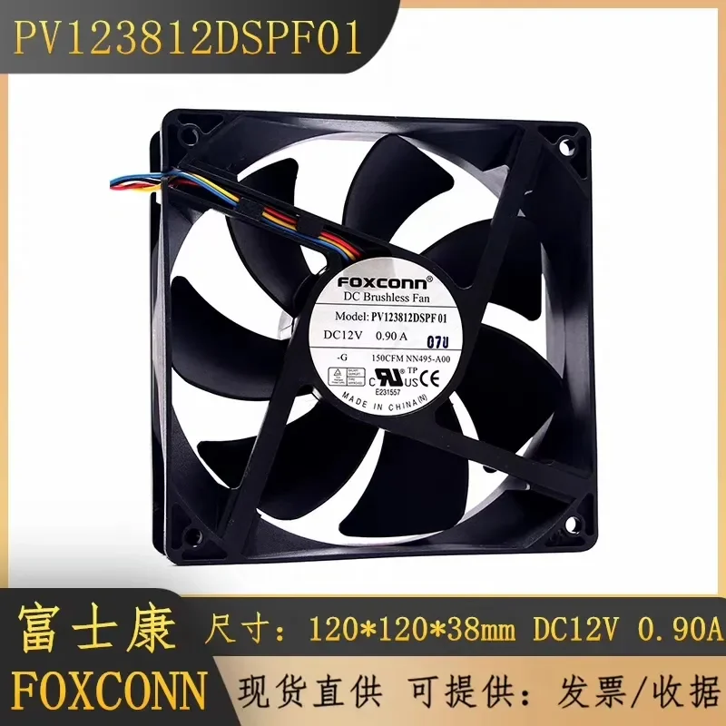 for Foxconn 12038 12V 0.9A 12cm Original Imported Cooling Fan Low Price
