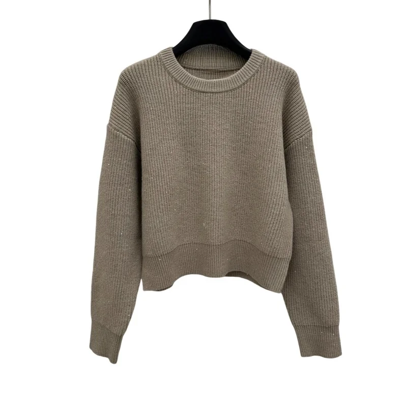 24 years of hot European and American style cashmere windproof casual women's sweater fashion simple warm beautiful luxury niche