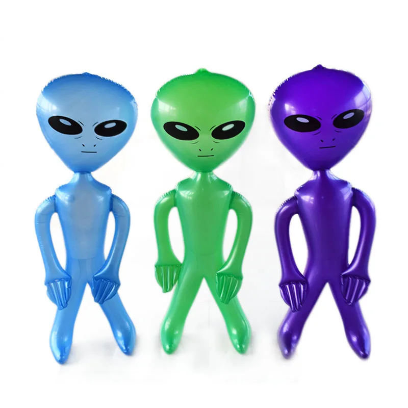 1Pc Inflatable Alien Inflatable Toys For Halloween Thanksgiving Decoration Entertainment And Christmas Party Gifts