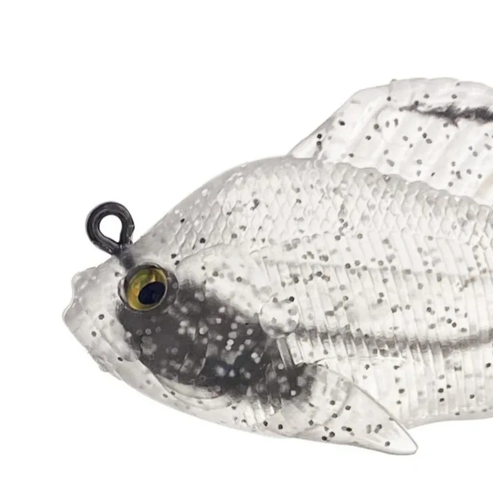 6 سنتيمتر 10-14 جرام النائم الخيشومية الطعم الناعم مجداف الذيل سويم الاصطناعي إغراء المياه المالحة الصيد السحر ل باس البحر جثم الإنزلاق الطعم