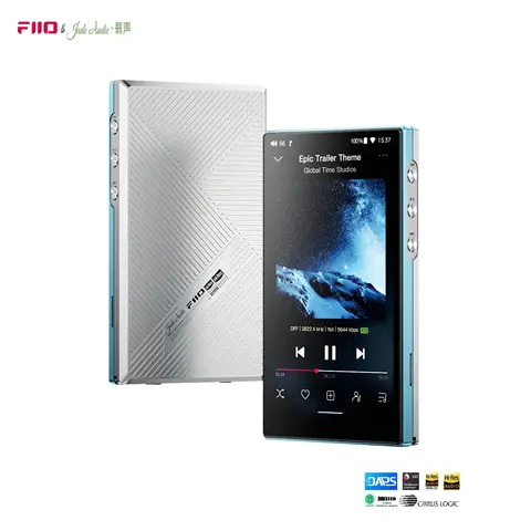 FiiO JM21 Audio haute résolution HiFi Android 13 lecteur de musique MP3 avec Snapdragon 680, Bluetooth WiFi USB DAC 12.5H de lecture