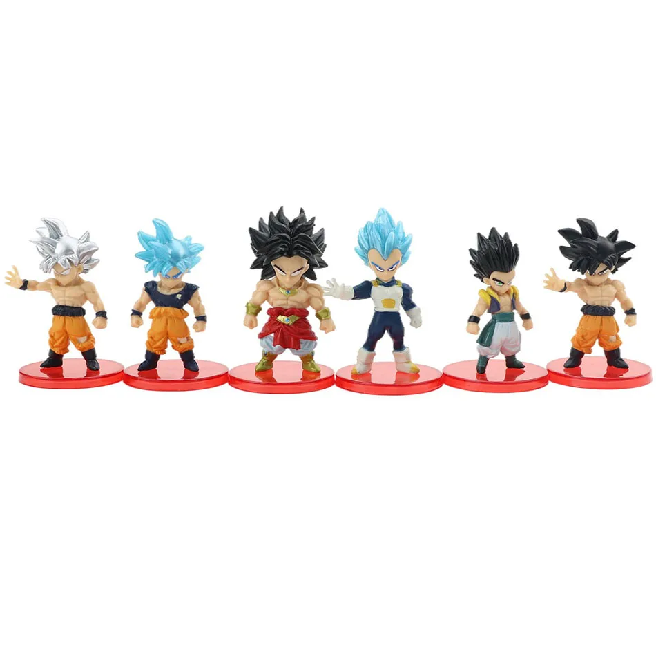 13/18/21 teile/satz Dragon Ball Z Super Saiyajin Goku Anime Figur Gohan Vegeta Broly Piccolo Majin Buu action Figur Modell Geschenk Spielzeug – Detail 19