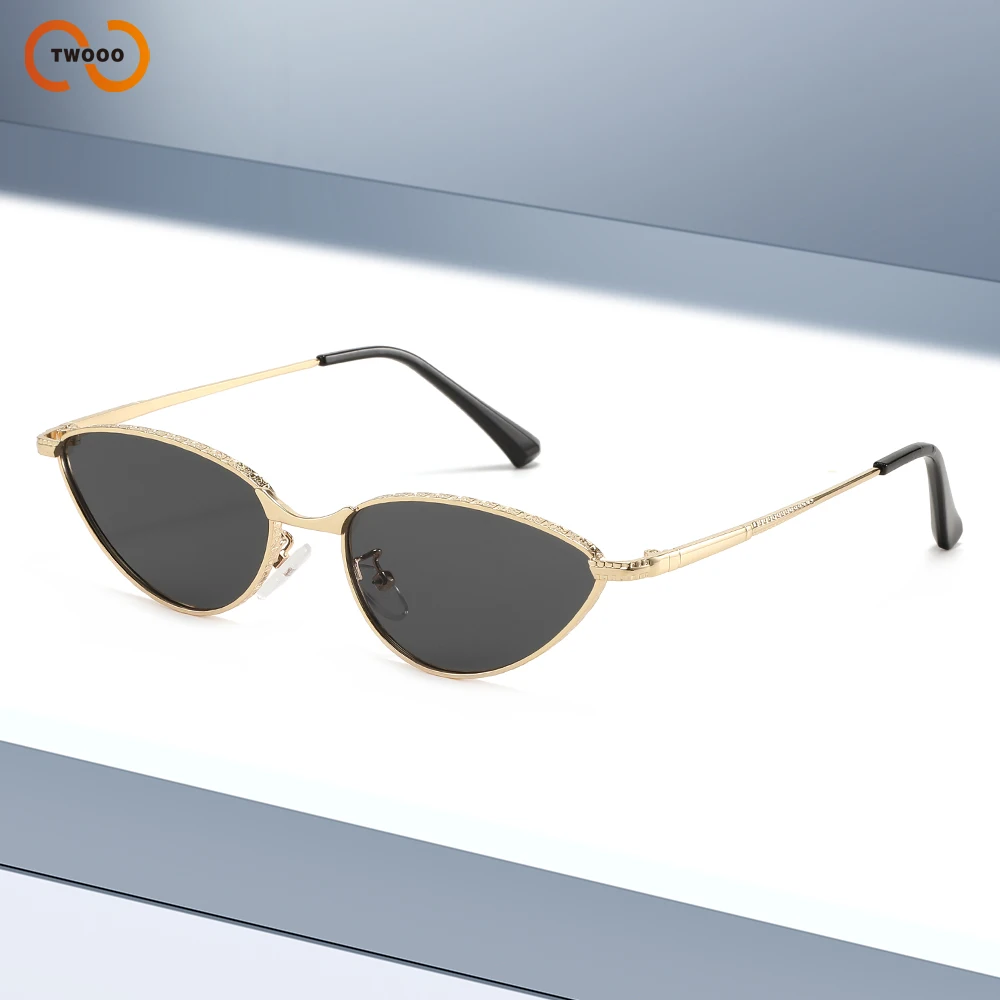Vintage Small Cat Eye Sunglasses for Women Metal Frame Retro Style  Protection Comfortable Fit Multiple Colors