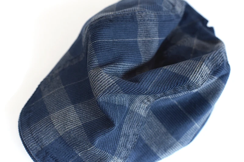 Neue Ankunft Männer Hüte Winter Vintage Plaid Dicken Baskenmütze Hut Cord Zeitungsjunge Mütze Männer England Gatsby Retro Hut Fahrer Flache kappe – Detail 5