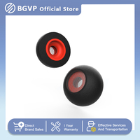 BGVP Memory Cotton Replacement Eartips With Filter Noise Reduction Earplug Anti-sweat And Dust Applicable To In-Ear Headphones