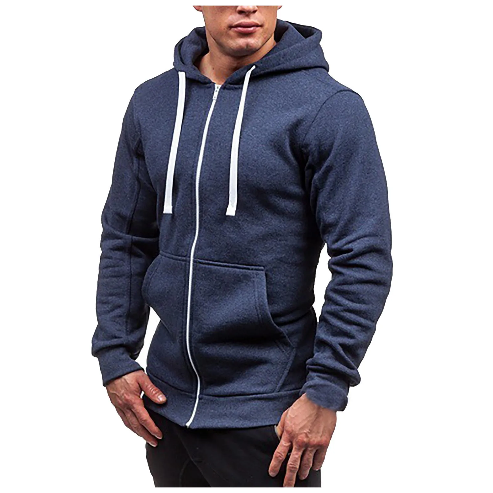 

Thicken Fleece Hoodies Men Spring Winter Casual Hoodie Sweatshirts Hooded Coat Male Oversized Pullover Men's Clothing