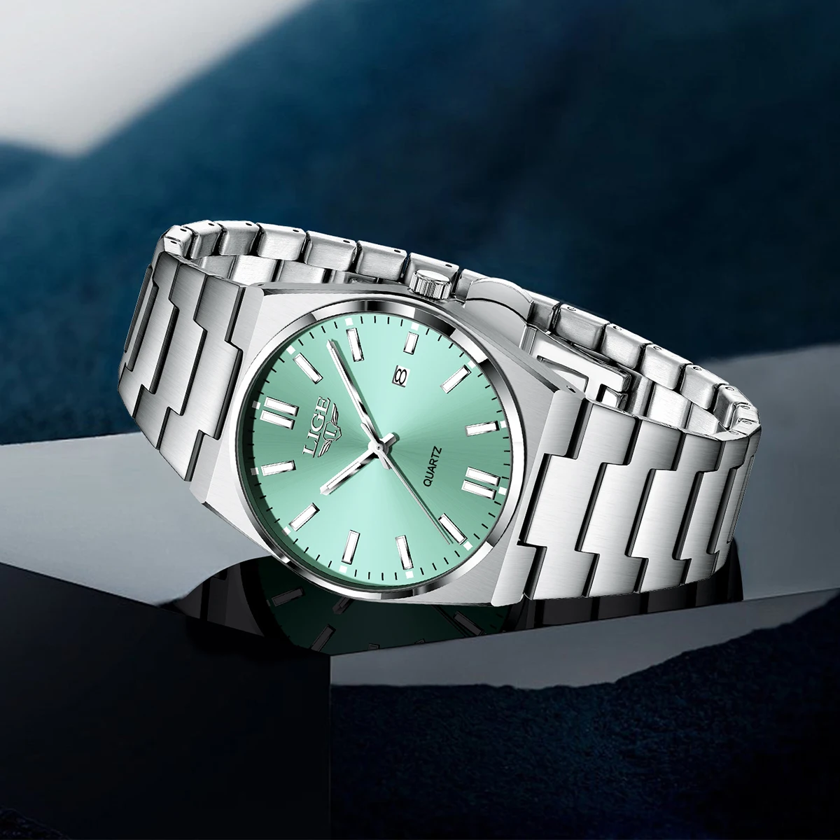 Relógio Masculino LIGE de Luxo - Smartwatch Vintage Watches For Men avaliação e preço
