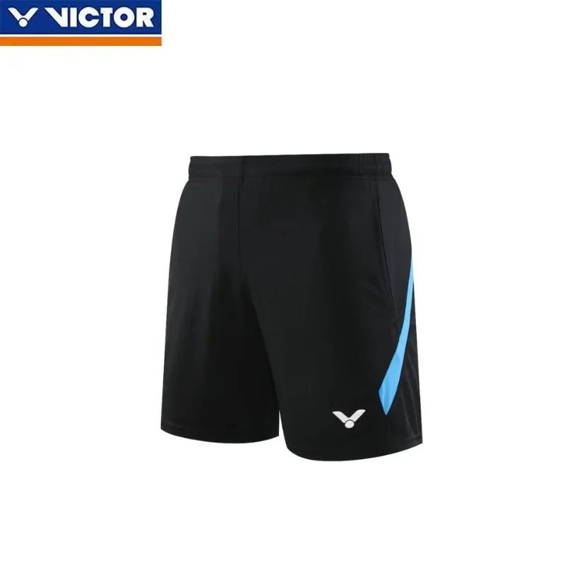 Victor 2024 children's badminton uniform bottoms shorts men's and women's running summer table tennis match sweatpants