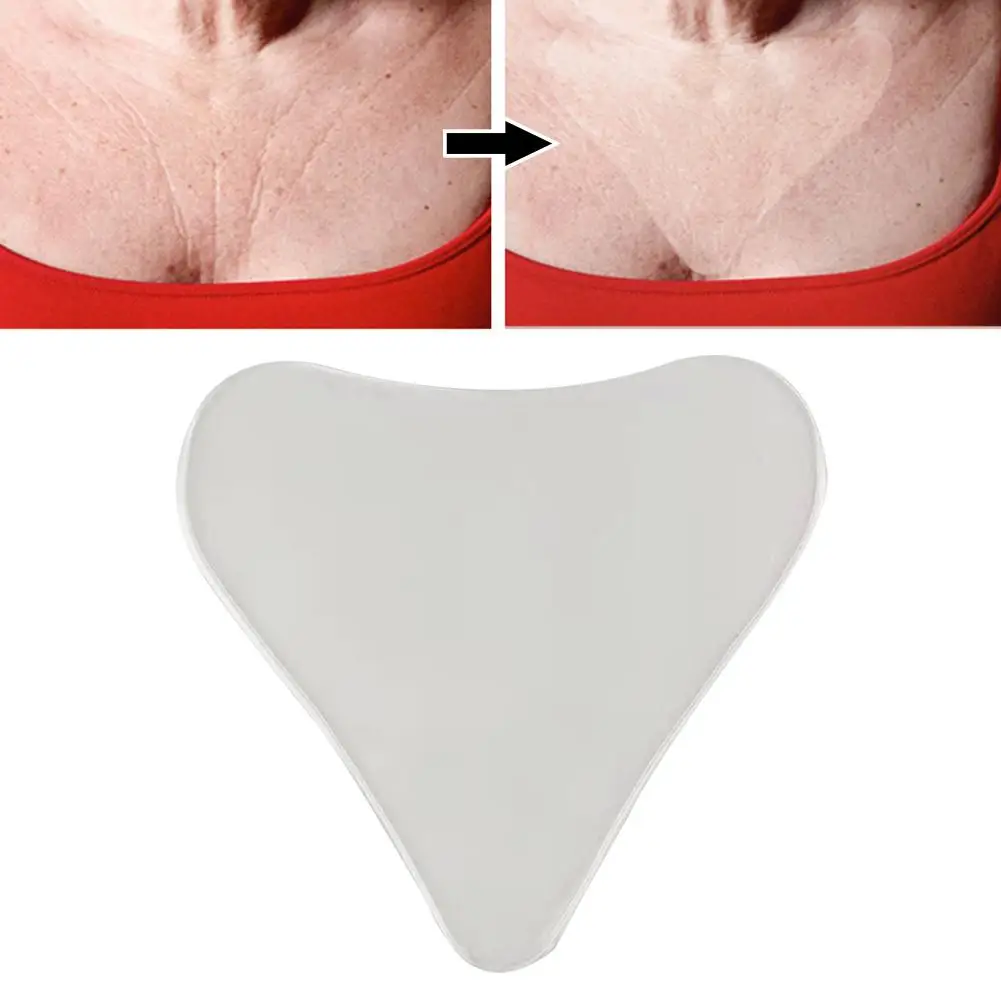 1pc Silicone Patches For Chest Reusable And Washable T-shape Silicone Chest Patches Chest Fine Line Pads Sleeping Silicone A5A0