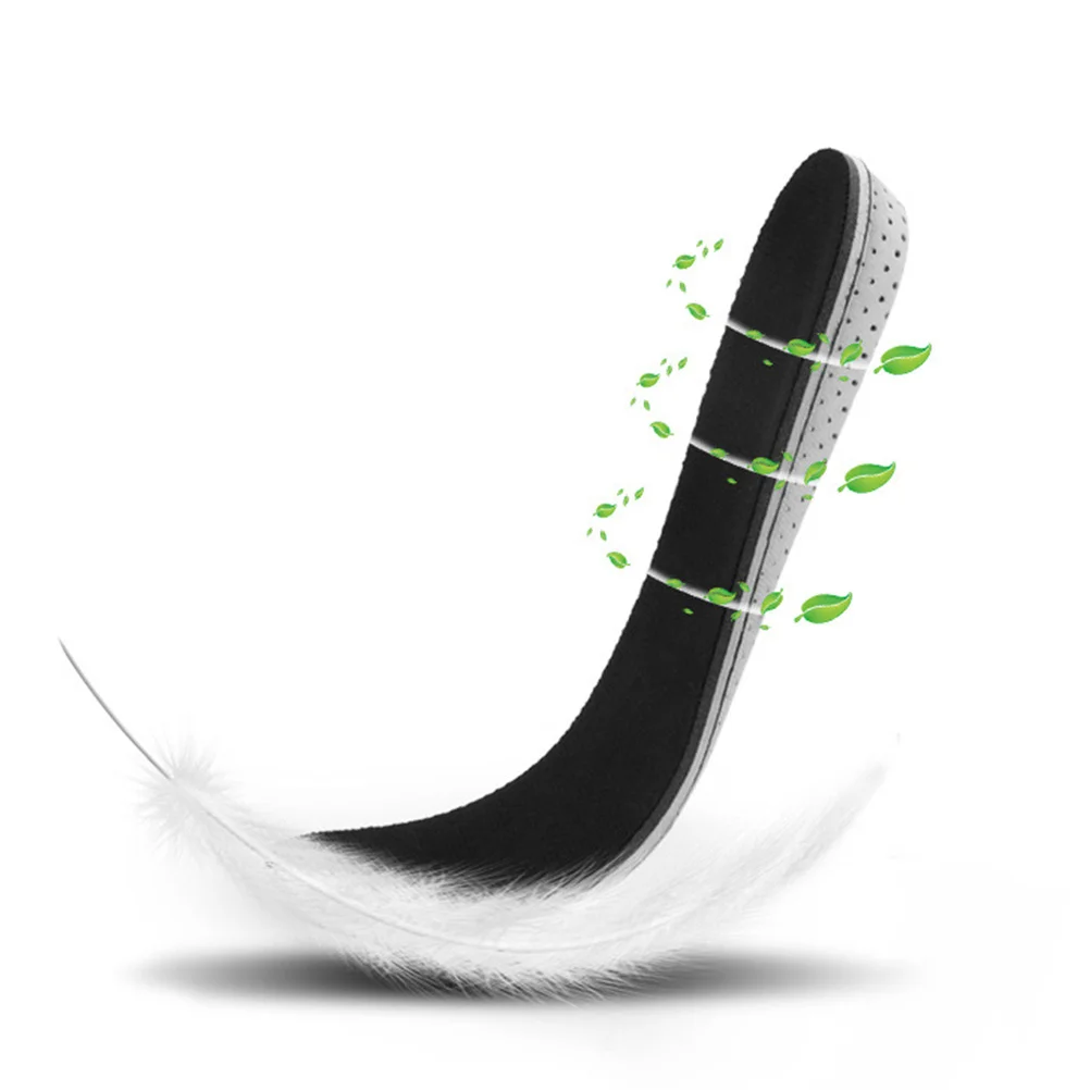 

Cuttable 2.5cm Height Increase Shoe Pads Eva Material Invisible Insole Enhanced Comfort Anti-Slip Insert for Sports Shoes Size