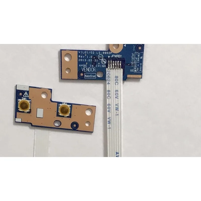 New Power Button Board for Lenovo Z501 Z505 G400S G405S G510S G500S G505S Switch Board LS-9902P
