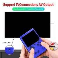 New Portable Retro Mini Video Game Console 8-bit Handheld Game Game Game Av Games Built-in Console 400 Player Boy Out M2l4