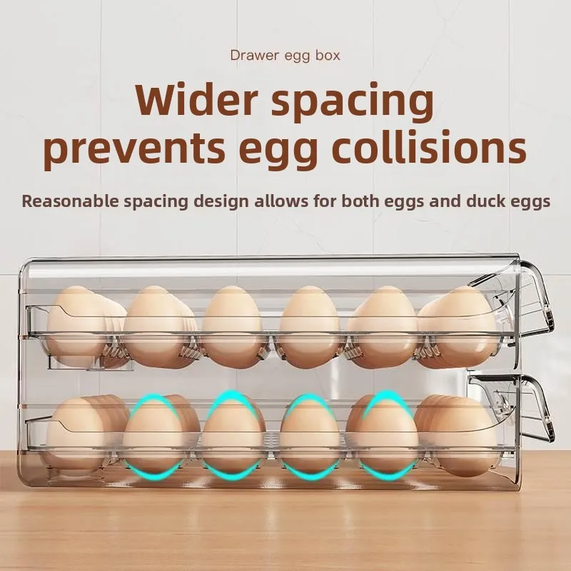 

Food ade Egg Storage Box Der pe Kitchen Organization Tool Frie Special Egg Preservation Stand Home Kitchen ential