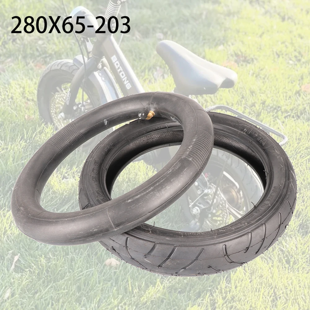 

280X65‑203 Kids Bike Tire Inner Tubes Rubber Bike Tire Tube for Electric Scooters E Bike Tires Kids Bike Mini Motorcycle Parts