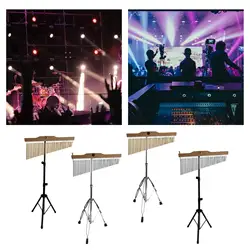 25-36 Bar Chimes Percussion Instrument Learning Stand Bell Wind Chimes Musical Percussion Instrument for Classroom Professionals