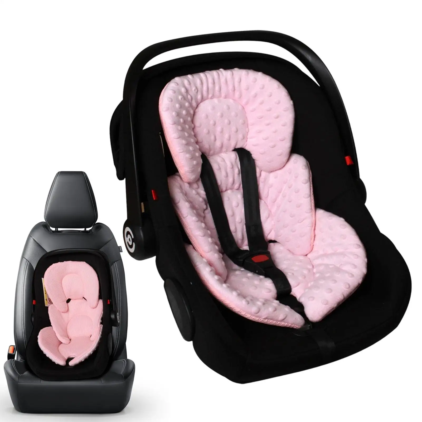 

Stroller Seat Cushion Reversible Supportive Breathable Mat Baby Stroller Padding Seat Liners For Comfort Support Boys Toddler