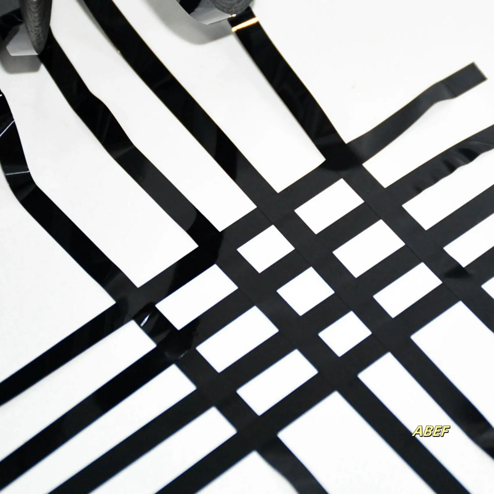 32 Pcs Whiteboard Graphic Chart Tape,Dry Erase Board Art Tape,Thin Black Gridding Graphic Tape,3Mm Width,Glossy Black