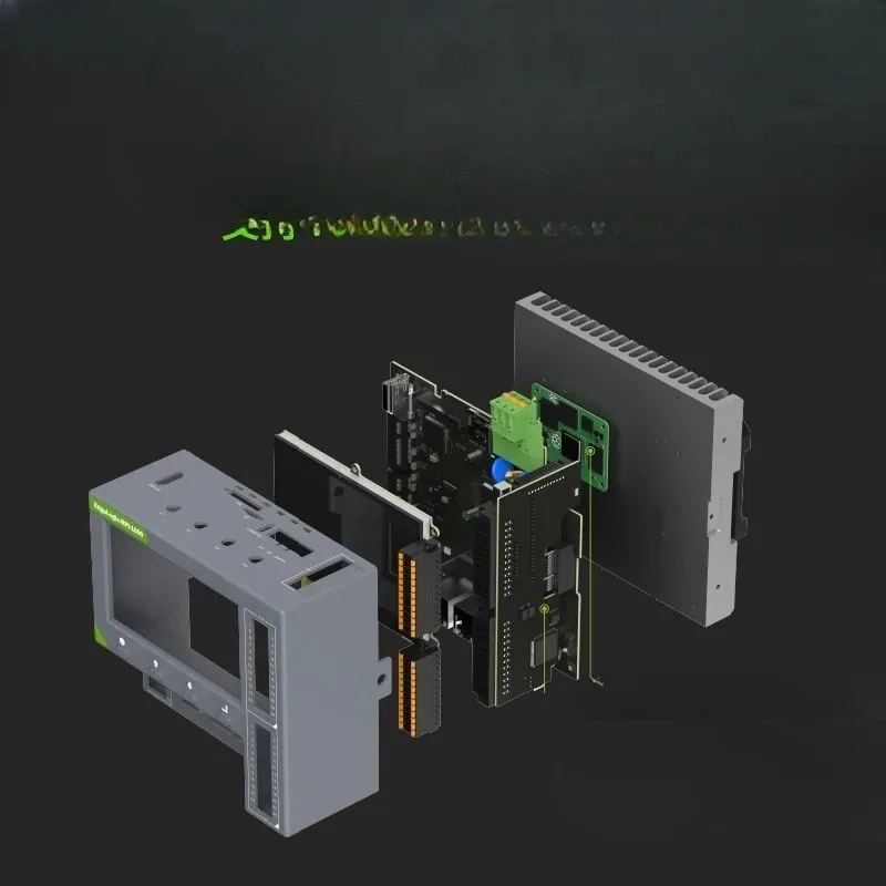 Industrial control all-in-one computer, embedded industrial touch screen PLC programmable controller