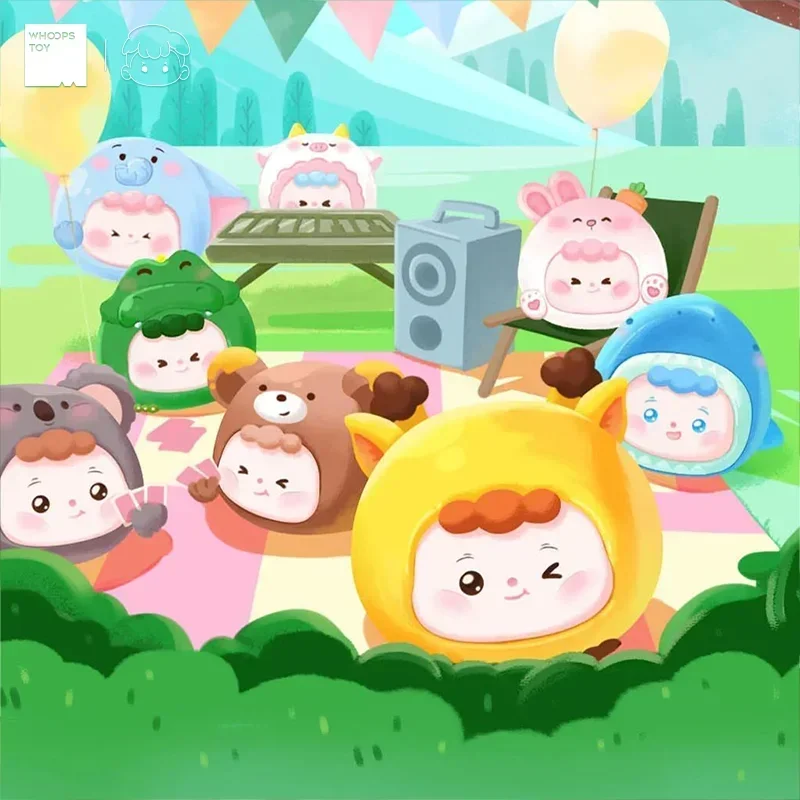 Zozo Animal Party Series Mini Blind Box Guess Bag Mystery Box Speelgoed Pop Leuke Anime Figuur Desktop Ornamenten Gift Collection