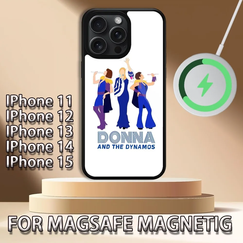 Musical Film Mamma Mia  Phone Case For iPhone 15 14 13 12 11 Pro Max Plus Magsafe Magnetic Wireless Charging Cover