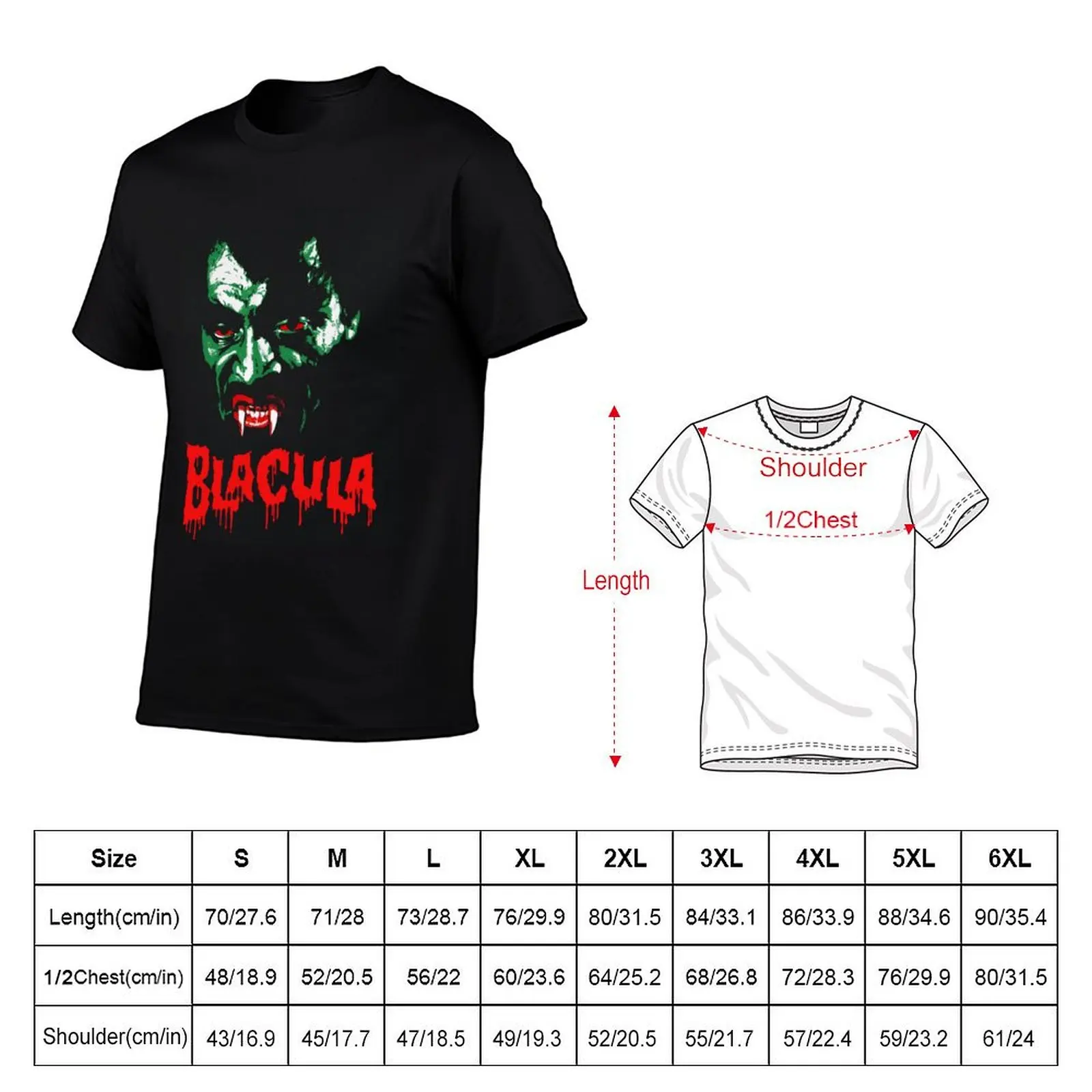 Music Vintage Retro Blacula Vintage Photograp T-Shirt Big and Tall Short Sleeve Tee