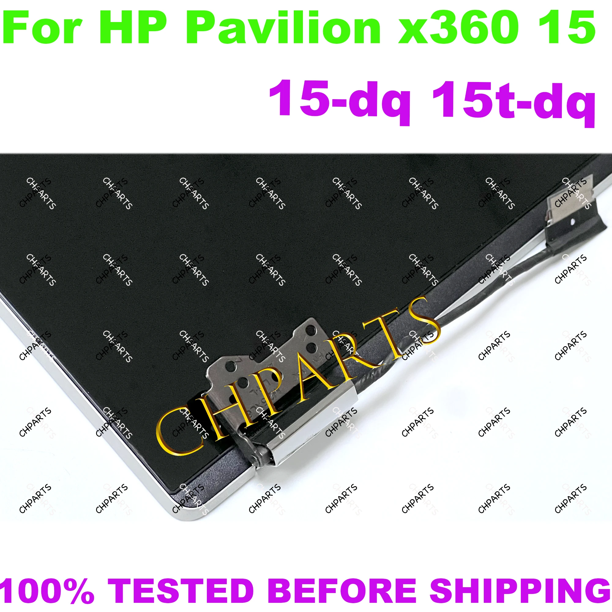 Imagem -05 - Display Lcd Touch Screen Digitalizador Montagem Completa 15.6 Fhd hd Apto para hp Pavilion X360 15-dq 15t dq L51358001 L51357-001