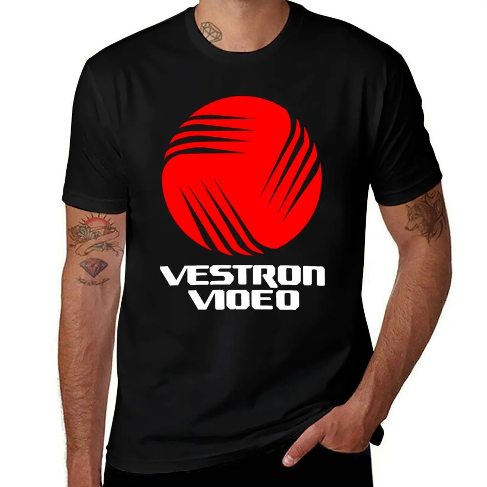 

V*E*S*T*R*O*N VIDEO T-Shirt man t shirt summer man t shirt designer funny t shirts cotton T-Shirt