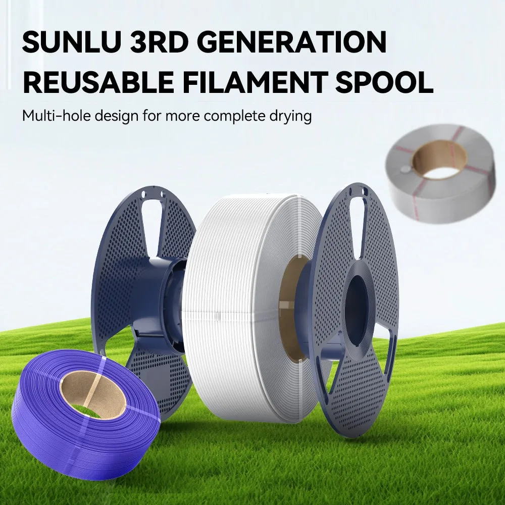 SUNLU PLA 3D Printer Filament 1.75mm 1KG Basic Color Easy Print High Precision Eco Friendly PLA Filament for 3D Printing