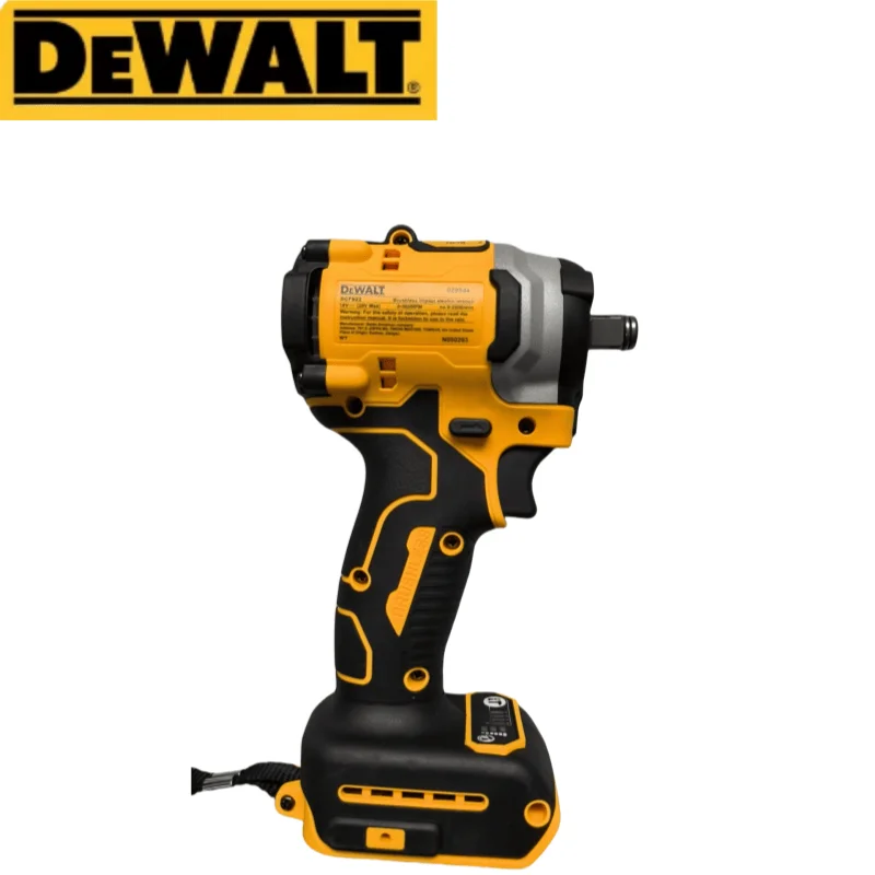 Imagem -03 - Dewalt Recarregável sem Escova Compacta Dcf922 Chave de Impacto 340n Andaime Galpão Remoção de Pneus