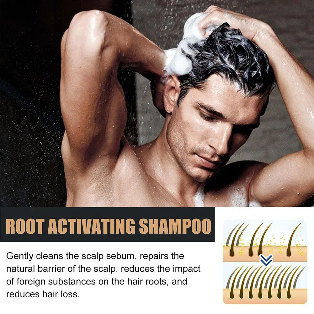 100ml Dense Hair Shampoo Root Activating Shampoo Mane Strengthening Activating Shampoo Restore Softness Strong Hair Conditioner