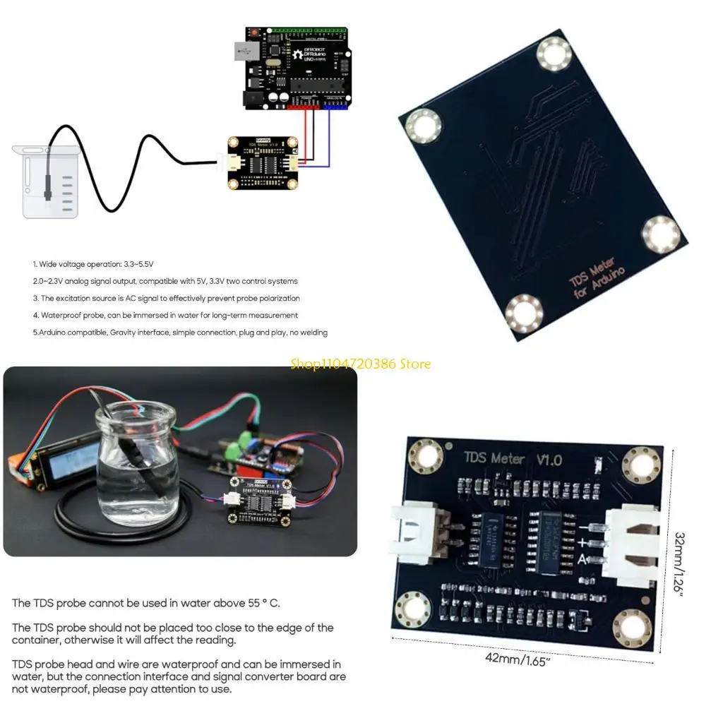 

K0EA Meter V1.0 Development Board Water Meter Filter Measurement Water
